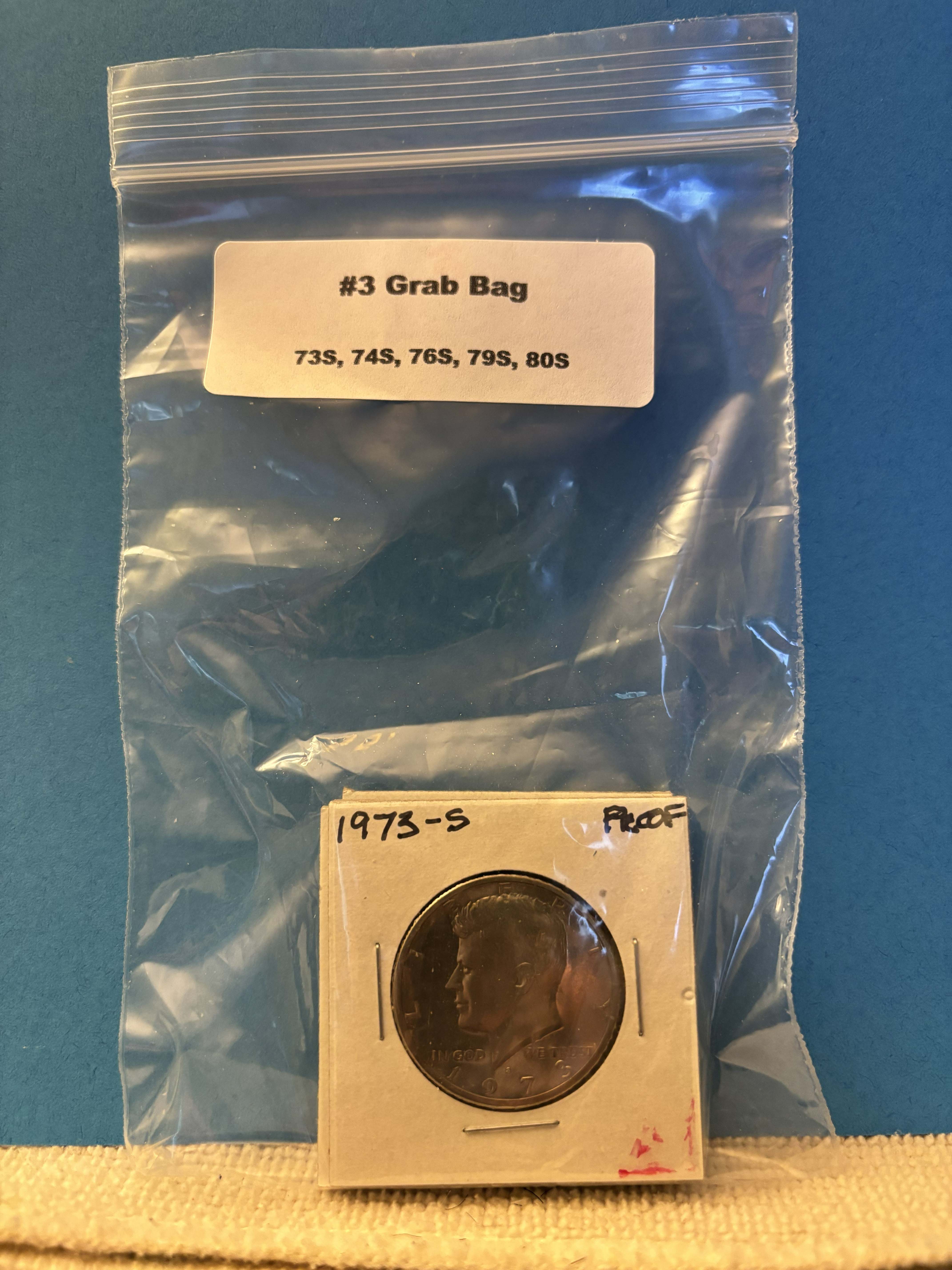 #3 Proof Half Dollar Grab Bag